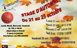 Stage octobre 2024