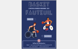 Basket Fauteuil au CEP 