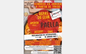 Repas du club 