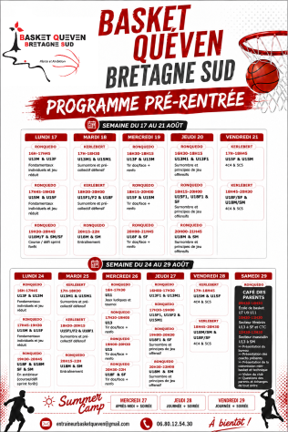 Programme de Pré-rentrée